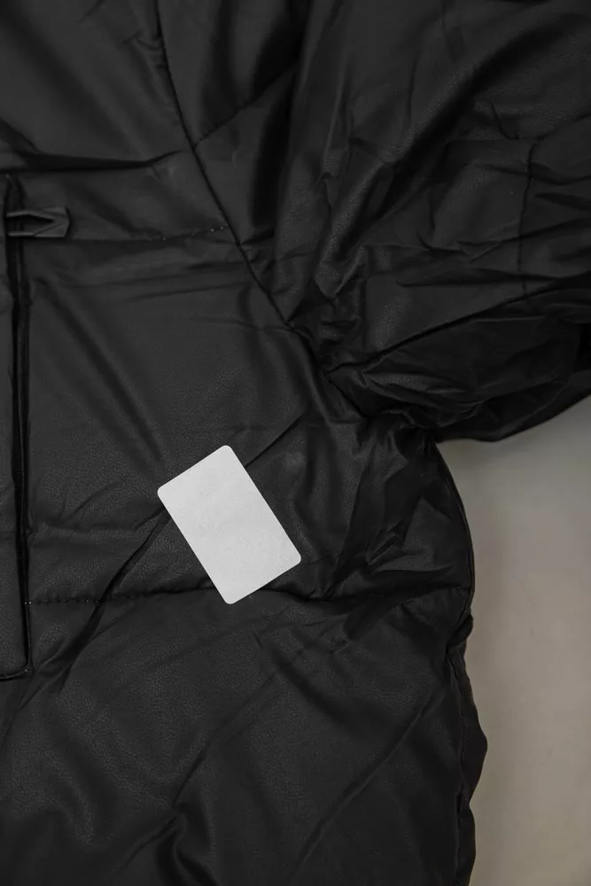 Купити Куртка чоловіча зимова подовжена  -уцінка, колір чорний, 244RH76-10-U - Фото №10