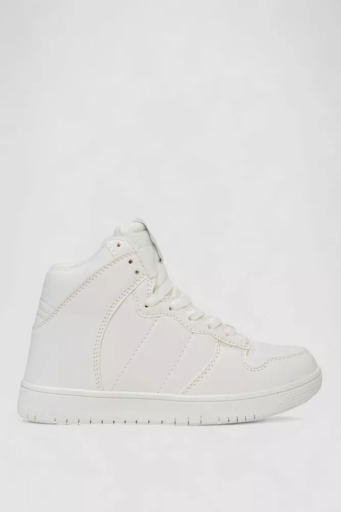 Купить Кроссовки женские зимние на меху  -уценка, цвет белый, 248RH1060-U-16 - Фото №1