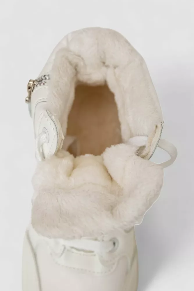 Купити Кросівки жіночі зимові на хутрі  -уцінка, колір білий, 248RMB06-U - Фото №6