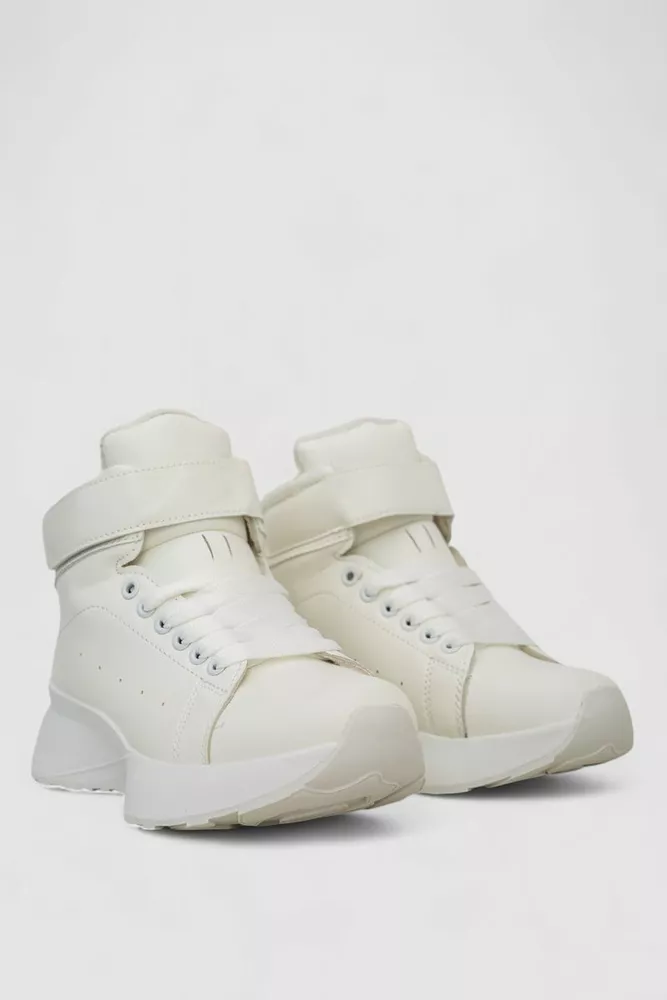 Купить Ботинки женские зимние на меху  -уценка, цвет белый, 248RXM25-U - Фото №3