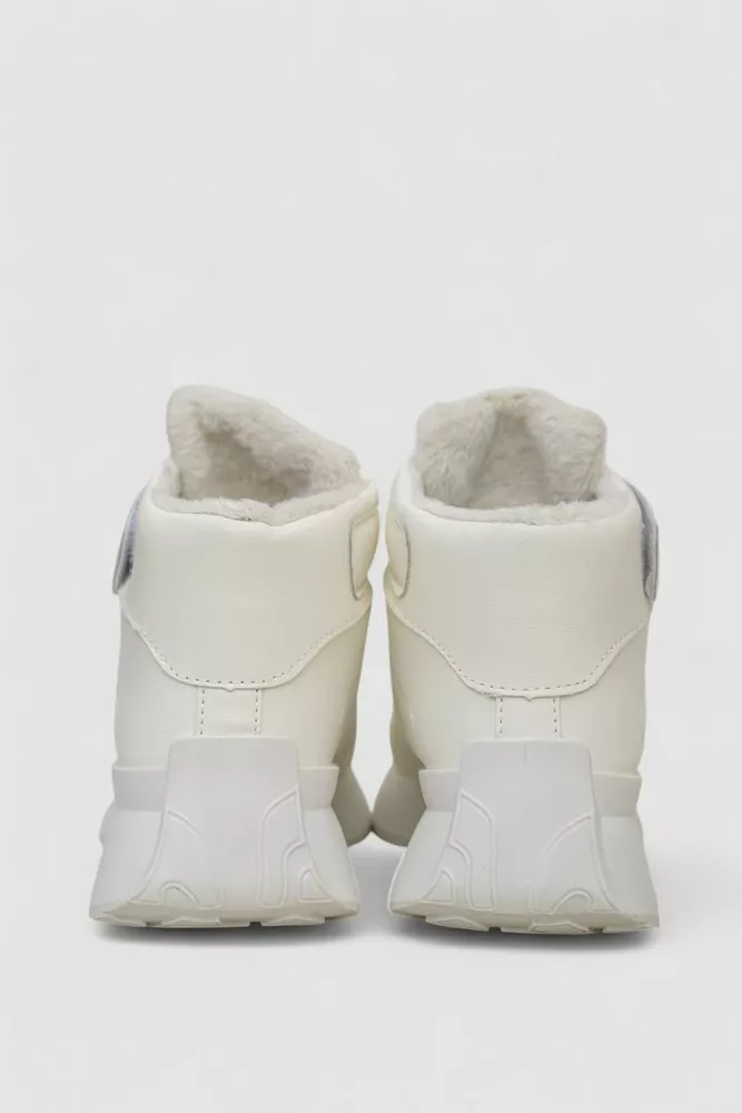 Купить Ботинки женские зимние на меху  -уценка, цвет белый, 248RXM25-U - Фото №4