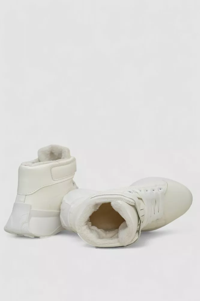 Купить Ботинки женские зимние на меху  -уценка, цвет белый, 248RXM25-U - Фото №5