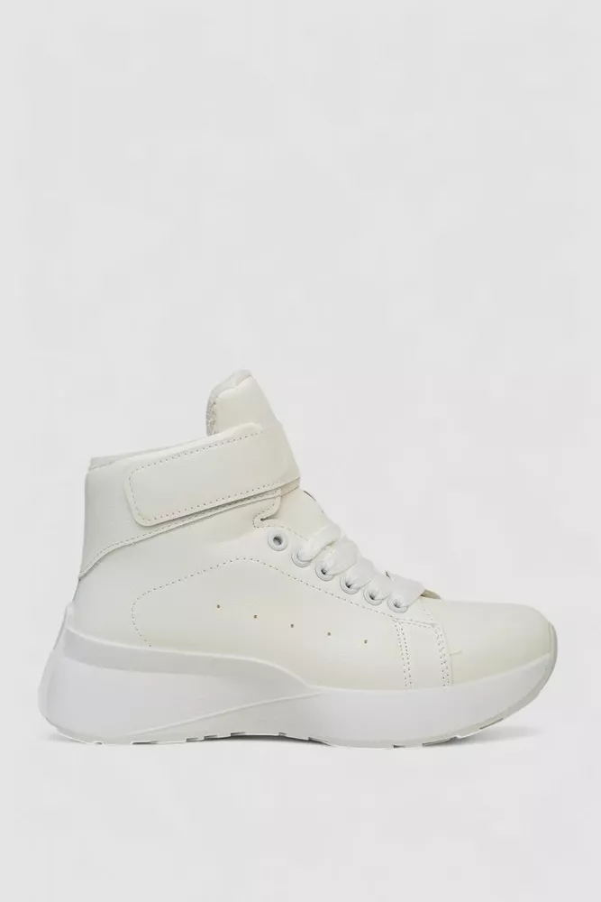 Купить Ботинки женские зимние на меху  -уценка, цвет белый, 248RXM25-U - Фото №1