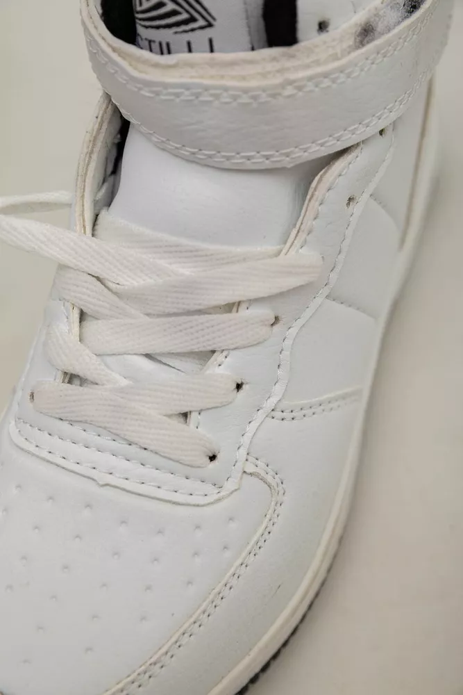 Купити Кросівки жіночі зимові на хутрі  -уцінка, колір біло-чорний, 248RH1040-U-4 оптом - Фото №7