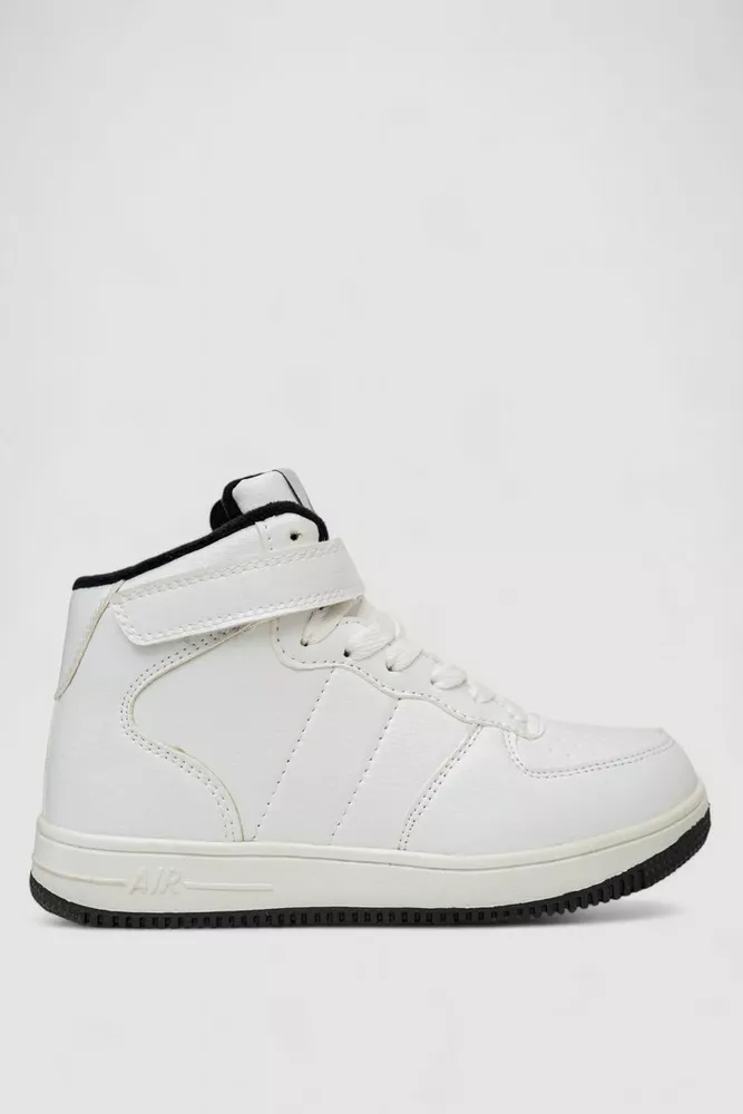 Купити Кросівки жіночі зимові на хутрі  -уцінка, колір біло-чорний, 248RH1040-U-4 оптом - Фото №1