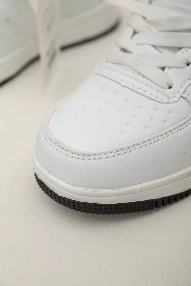 Купити Кросівки жіночі зимові на хутрі  -уцінка, колір біло-чорний, 248RH1040-U-4 оптом - Фото №8