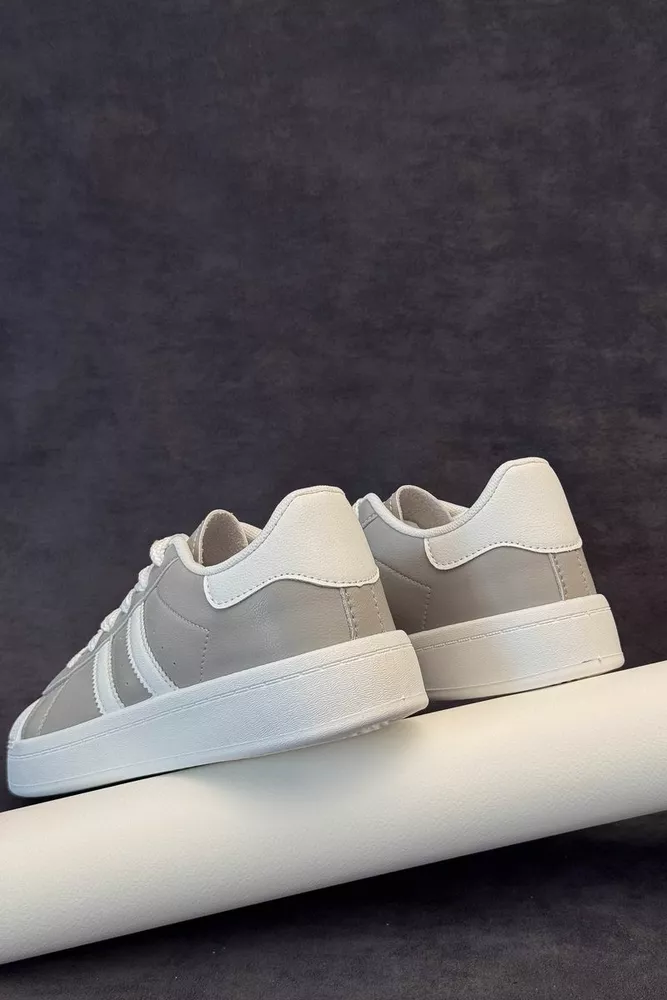 Купить Кроссовки женские демисезонные  -уценка, цвет серый, 248RBK10-U-6 оптом - Фото №3