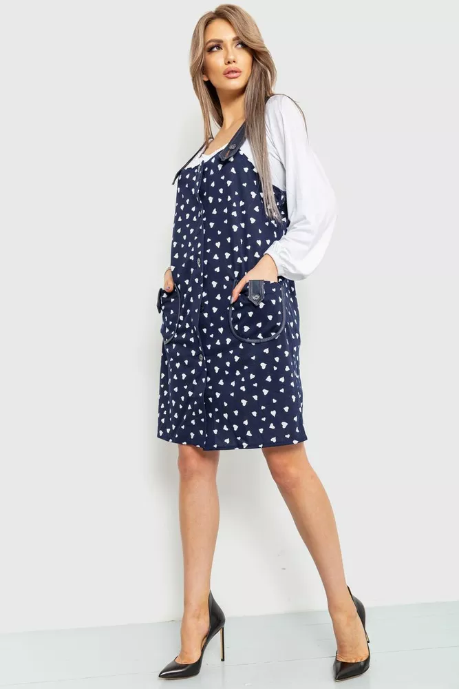 Купить Сарафан женский, цвет сине-белый, 230R107-2 - Фото №3