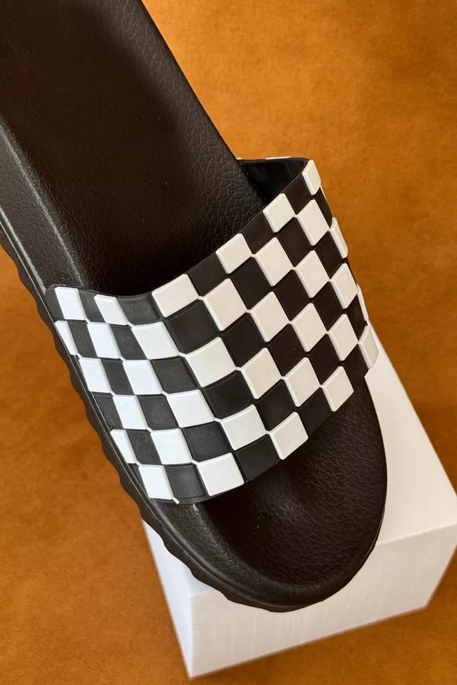 Купити Шльопанці жіночі, колір чорний, 243R5030-3 - Фото №2