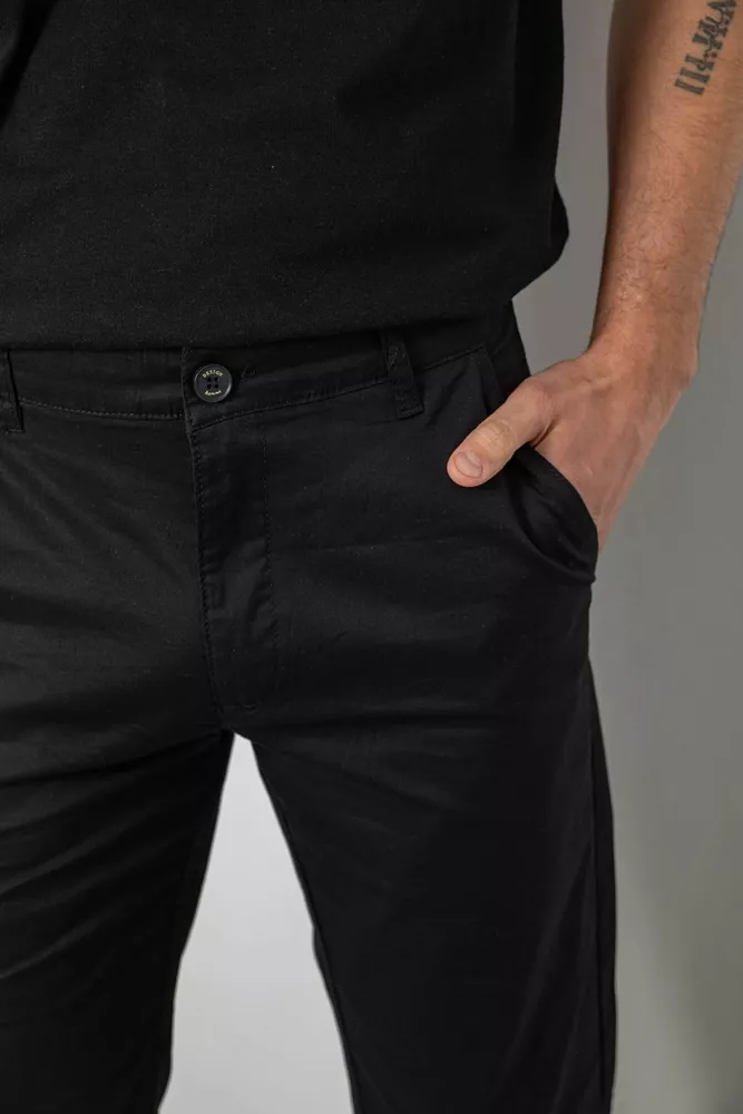 Купити Шорти чоловічі класичні, колір чорний, 243RXK39-3-1 - Фото №5