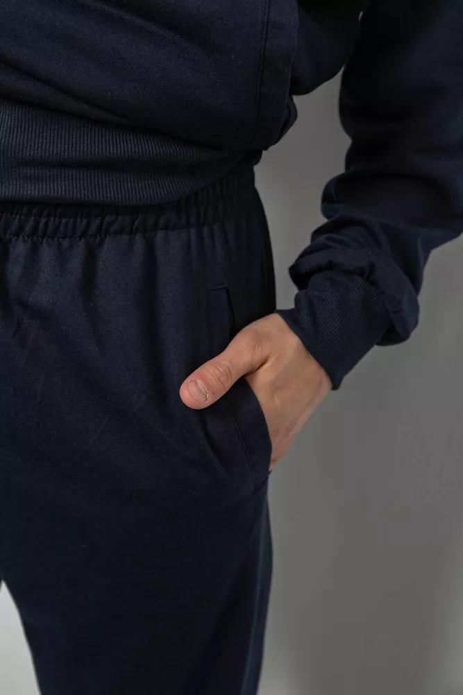 Купить Спортивный костюм мужской двухнитка, цвет синий, 244RY-951 - Фото №6