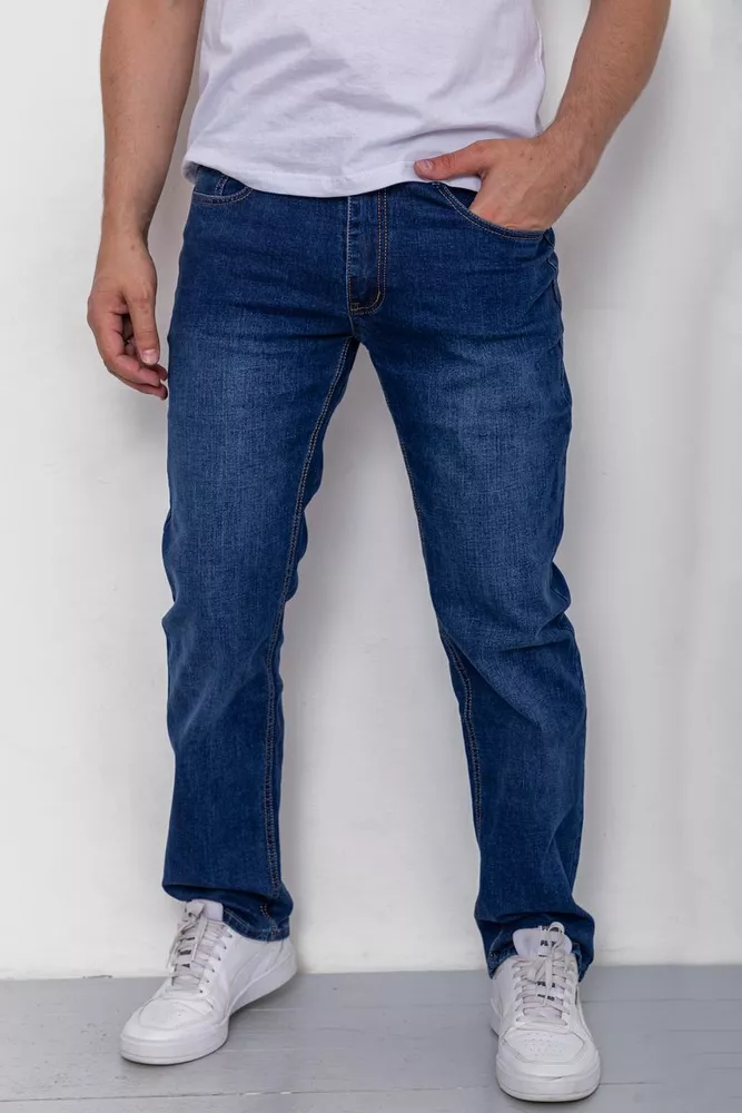 Купить Джинсы мужские  -уценка, цвет синий, 244RW106-U - Фото №1
