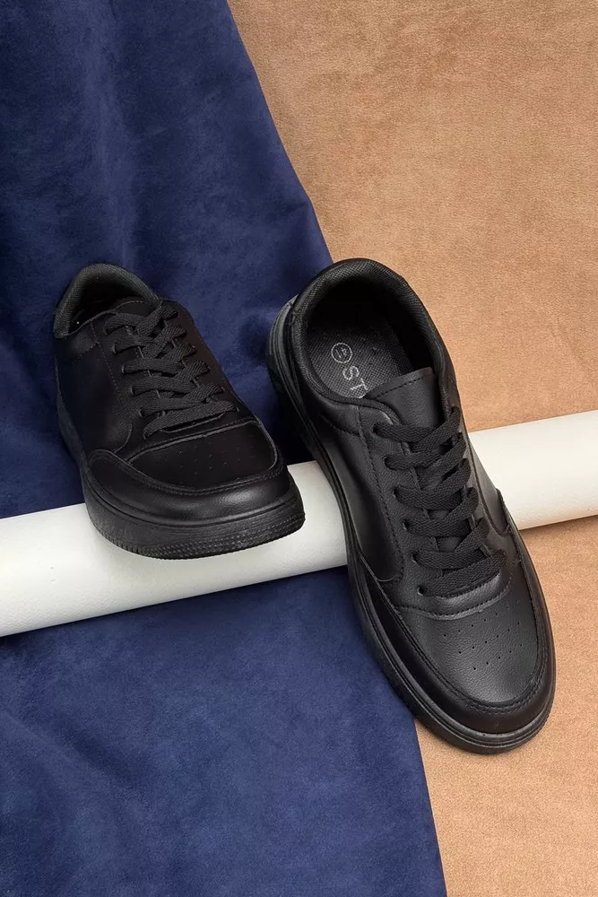 Купити Кеди чоловічі, колір чорний, 248RR198 оптом - Фото №2