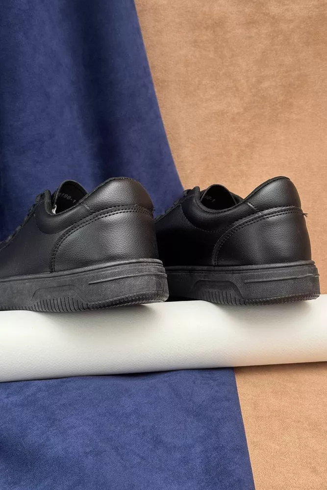 Купити Кеди чоловічі, колір чорний, 248RR198 оптом - Фото №4