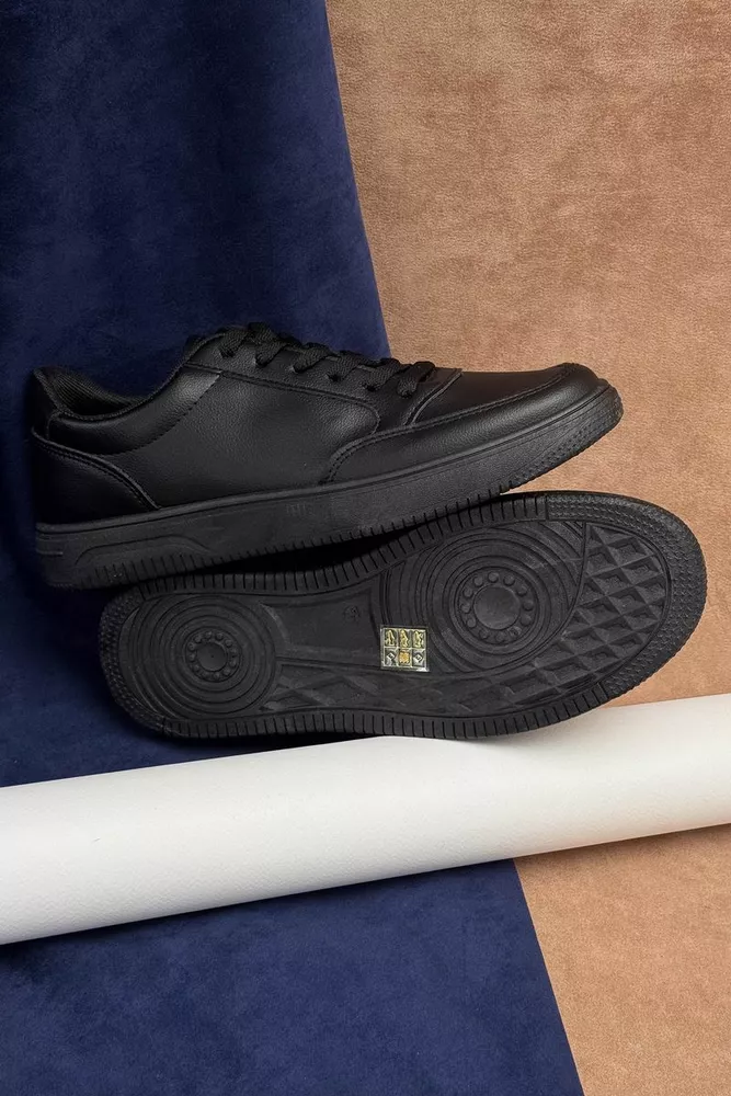 Купити Кеди чоловічі, колір чорний, 248RR198 оптом - Фото №5