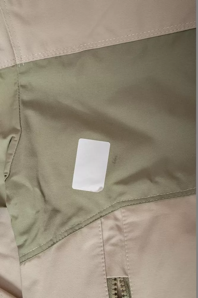 Купити Вітровка чоловіча з принтом  -уцінка, колір бежевий, 214R603-1-U-6 - Фото №10