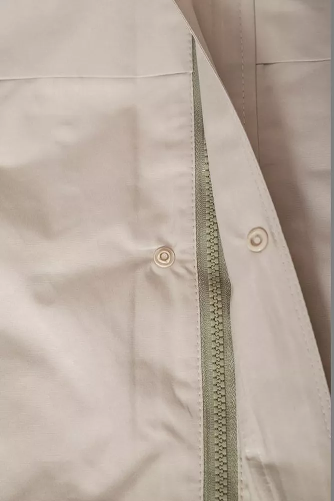 Купити Вітровка чоловіча з принтом  -уцінка, колір бежевий, 214R603-1-U-8 - Фото №10