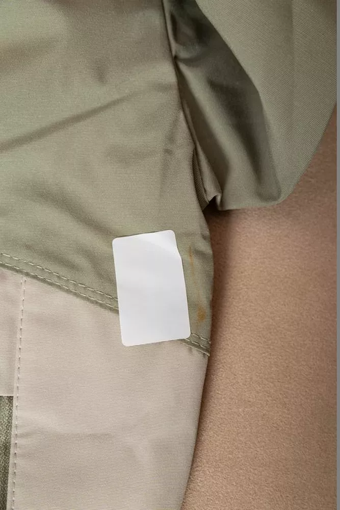 Купити Вітровка чоловіча з принтом  -уцінка, колір бежевий, 214R603-1-U-9 оптом - Фото №10