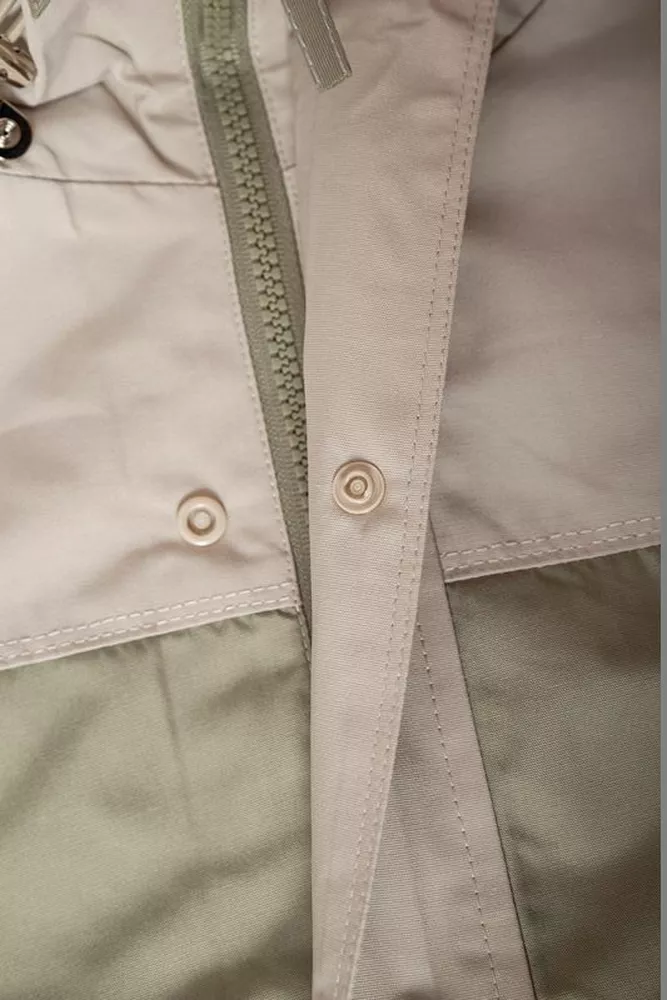 Купити Вітровка чоловіча з принтом  -уцінка, колір бежевий, 214R603-1-U-13 - Фото №10