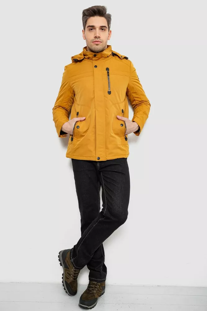 Купить Куртка мужская демисезонная, цвет желтый, 244RL0216 - Фото №2