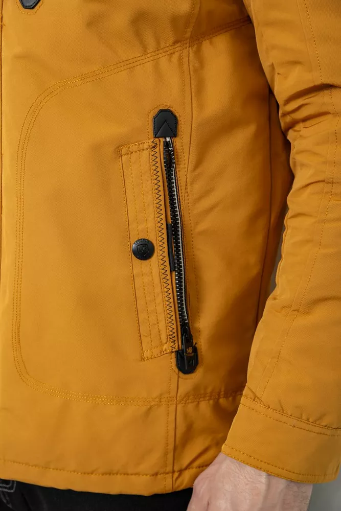 Купить Куртка мужская демисезонная, цвет желтый, 244RL0216 - Фото №5