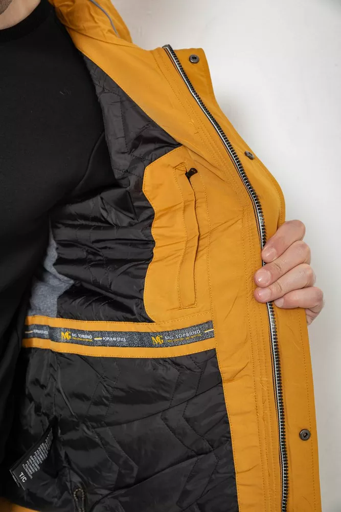 Купить Куртка мужская демисезонная, цвет желтый, 244RL0216 - Фото №6