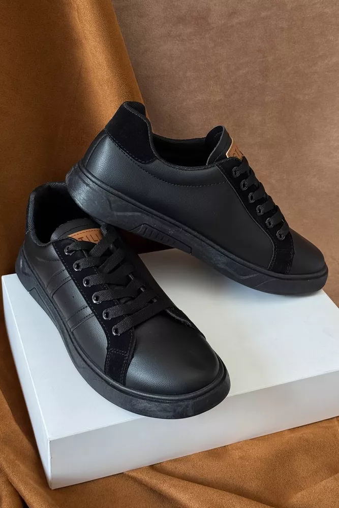 Купити Кеди чоловічі, колір чорний, 248RR125-1R - Фото №3