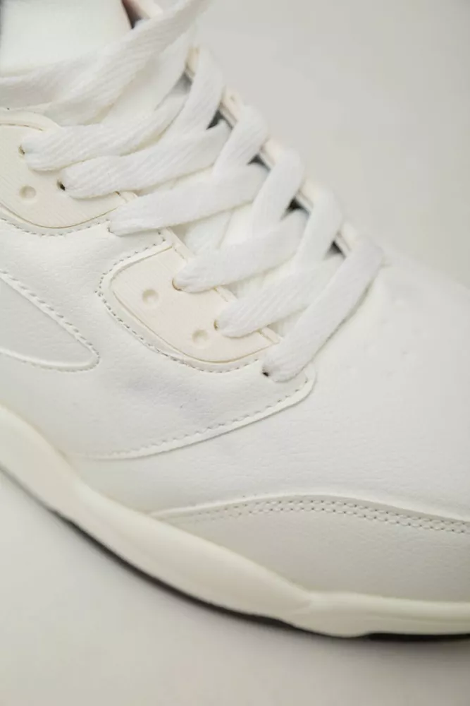 Купить Кроссовки мужские зимние на меху  -уценка, цвет бело-черный, 248RH203-U - Фото №7