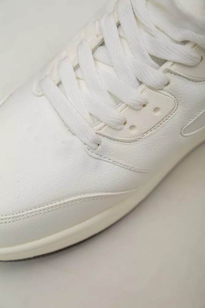 Купить Кроссовки мужские зимние на меху  -уценка, цвет бело-черный, 248RH203-U - Фото №8