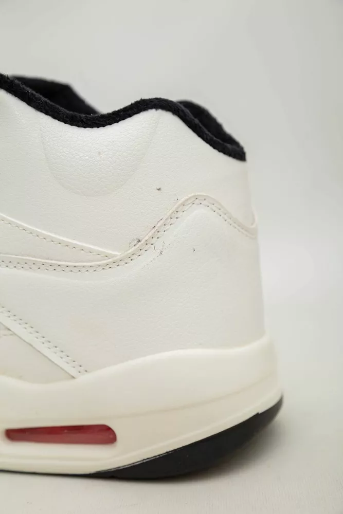 Купить Кроссовки мужские зимние на меху  -уценка, цвет бело-черный, 248RH203-U-5 - Фото №7