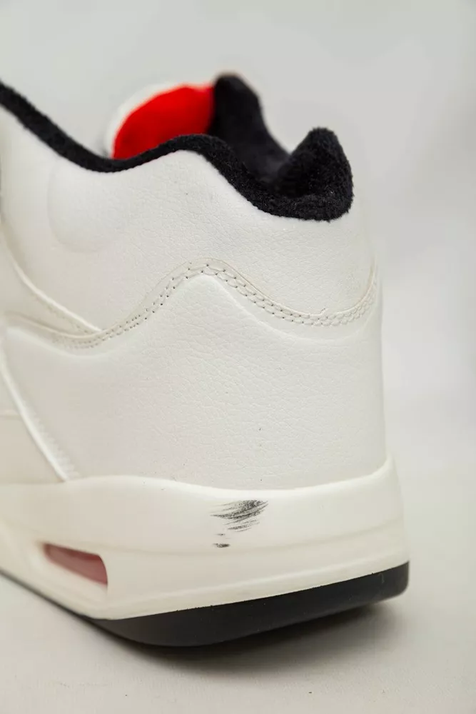 Купить Кроссовки мужские зимние на меху  -уценка, цвет бело-черный, 248RH203-U-5 - Фото №8