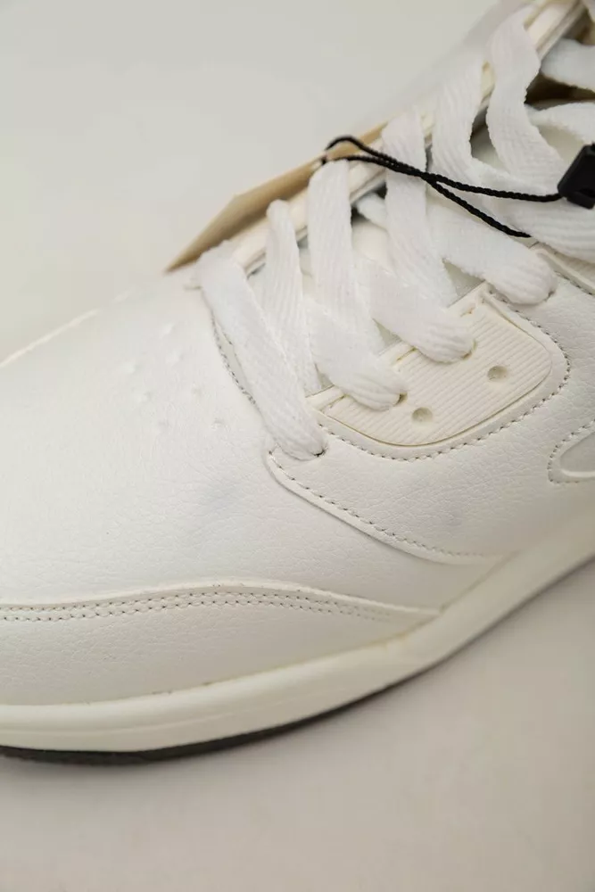 Купити Кросівки чоловічі зимові на хутрі  -уцінка, колір біло-чорний, 248RH203-U-6 - Фото №8