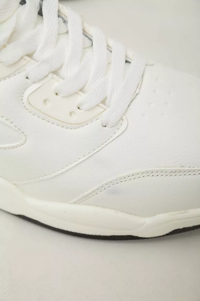 Купить Кроссовки мужские зимние на меху  -уценка, цвет бело-черный, 248RH203-U-9 - Фото №9