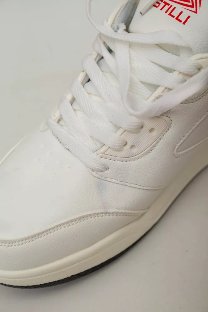 Купить Кроссовки мужские зимние на меху  -уценка, цвет бело-черный, 248RH203-U-10 - Фото №8