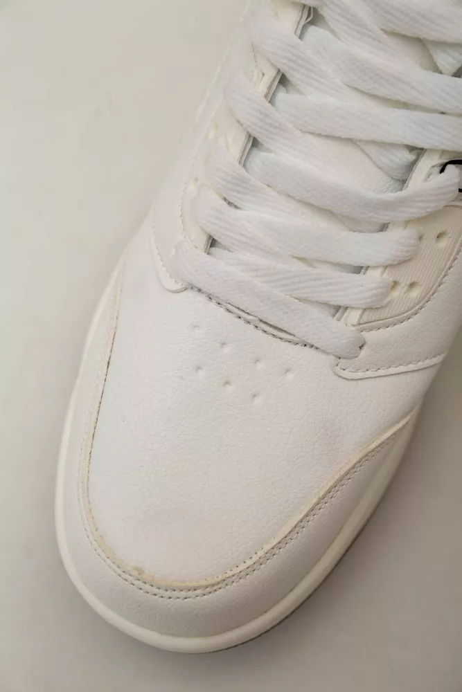 Купити Кросівки чоловічі зимові на хутрі  -уцінка, колір біло-чорний, 248RH203-U-11 оптом - Фото №8