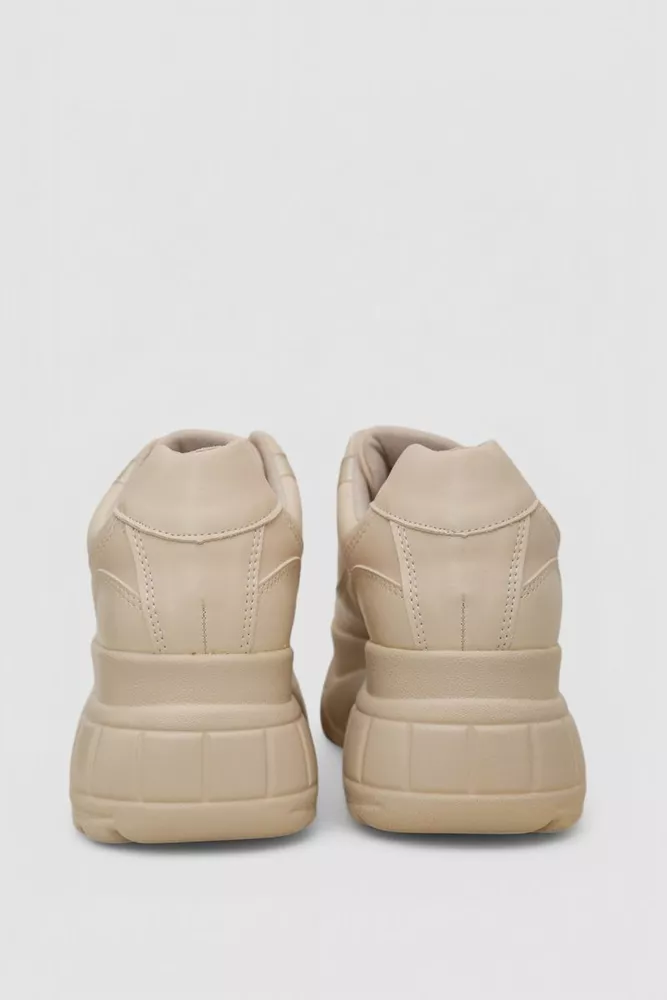 Купити Кросівки жіночі  -уцінка, колір бежевий, 248R195-U-6 - Фото №4