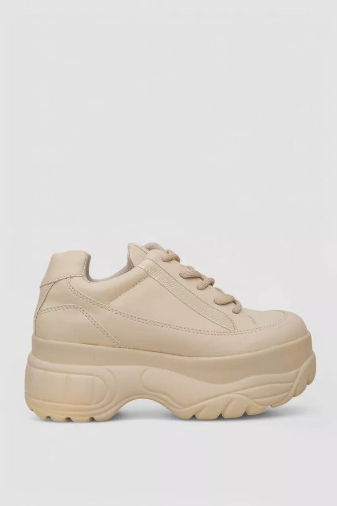 Купити Кросівки жіночі  -уцінка, колір бежевий, 248R195-U-6 - Фото №1