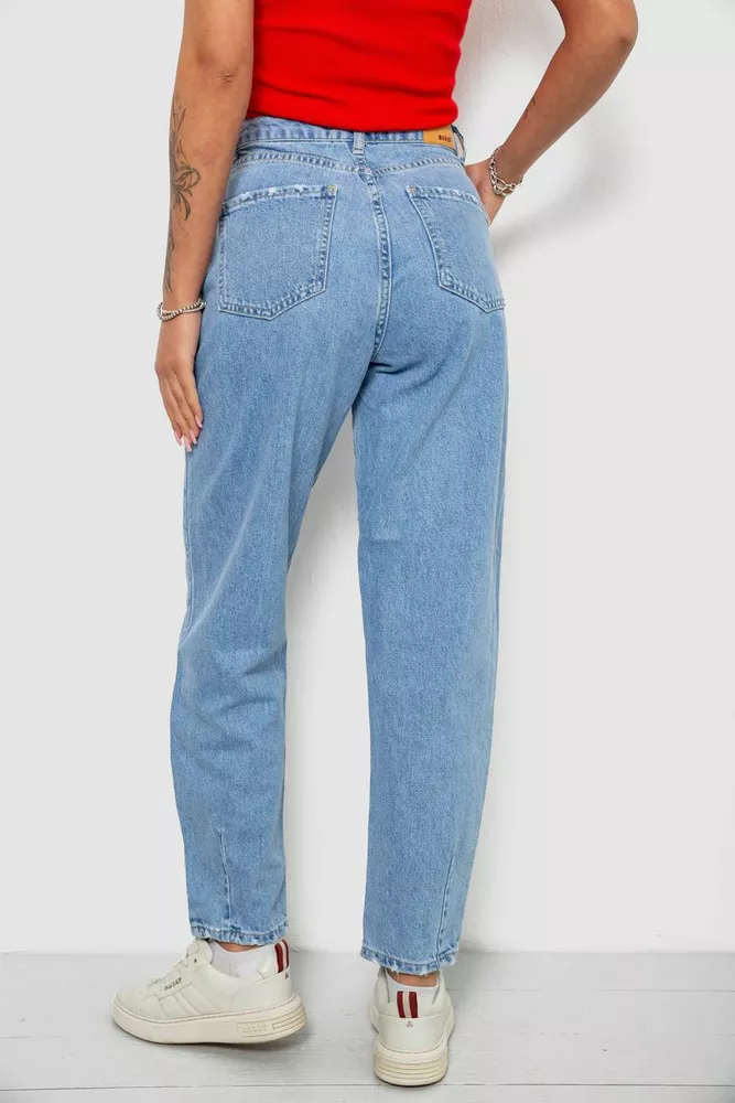 Купить Джинсы женские MOM, цвет голубой, 244R1574S20 - Фото №4