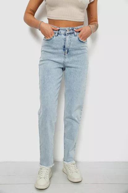 Джинсы женские Banan, цвет голубой, 244R9007