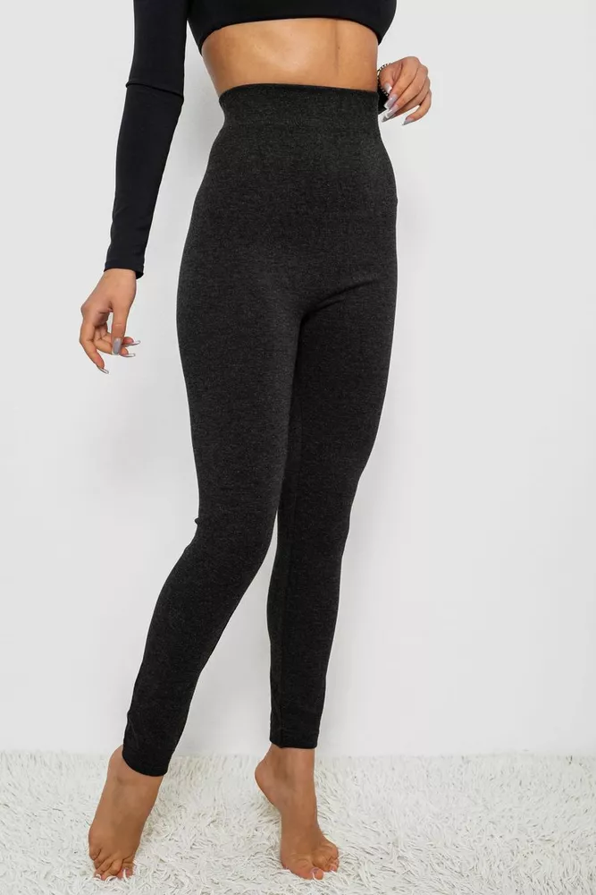 Купить Лосины утепленные, цвет серый, 139R1350 - Фото №3