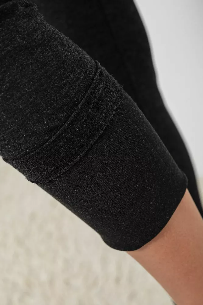 Купить Лосины утепленные, цвет серый, 139R1350 - Фото №6