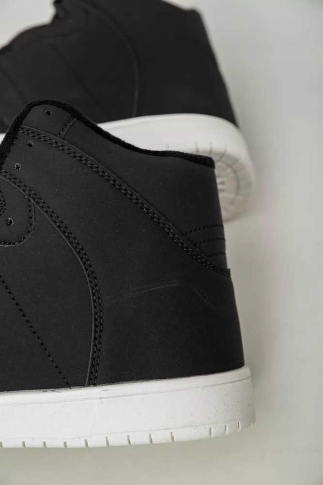 Купить Кроссовки мужские зимние на меху  -уценка, цвет черно-белый, 248RH1050-5-U-6 оптом - Фото №8