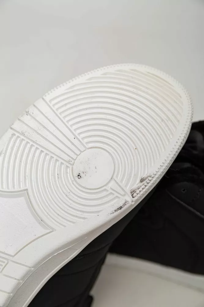 Купить Кроссовки мужские зимние на меху  -уценка, цвет черно-белый, 248RH1050-5-U-6 оптом - Фото №9