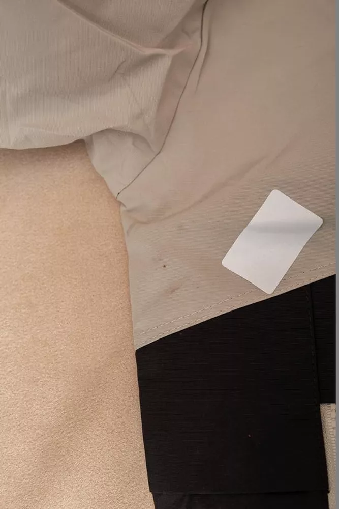 Купити Вітровка чоловіча з принтом  -уцінка, колір чорний, 214R603-1-U-17 - Фото №9