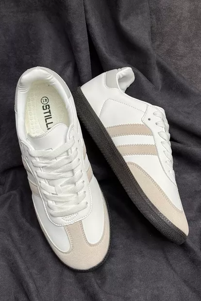 Кроссовки мужские демисезонные, цвет бело-серый, 248RHB590