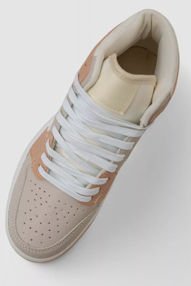 Купити Кросівки жіночі  -уцінка, колір сіро-пудровий, 243RB2173-10-U - Фото №2