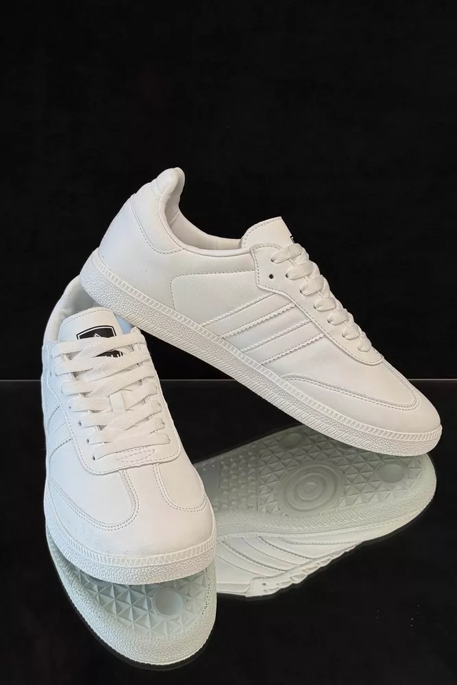 Купить Кроссовки мужские демисезонные, цвет белый, 248RHB590 - Фото №3