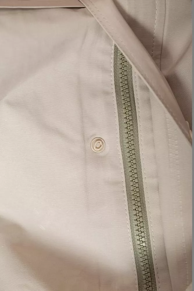 Купить Ветровка мужская с принтом  -уценка, цвет бежевый, 214R603-1-U-23 оптом - Фото №11