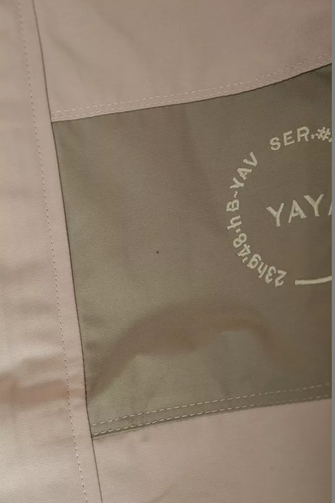 Купить Ветровка мужская с принтом  -уценка, цвет бежевый, 214R603-1-U-24 оптом - Фото №10