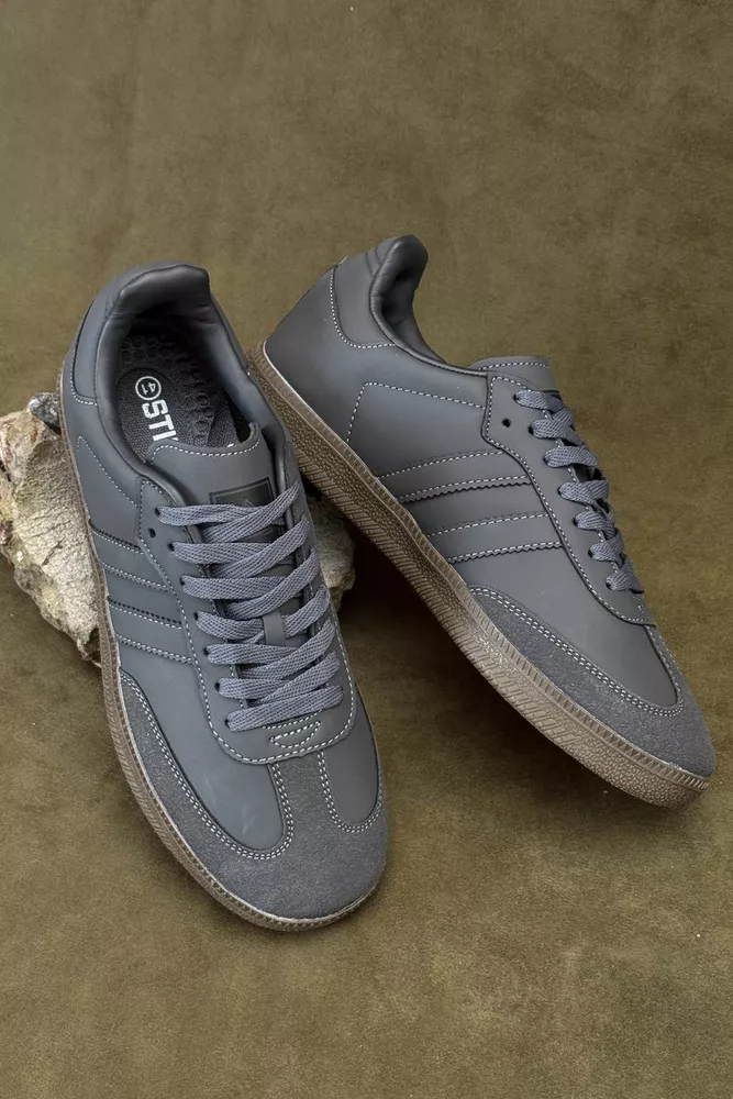 Купить Кроссовки мужские демисезонные, цвет серый, 248RHB590 - Фото №2